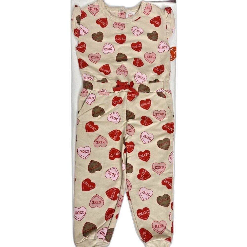 Wonder Nation Heart Romper TODDLER GIRLS SIZE 3T NEW